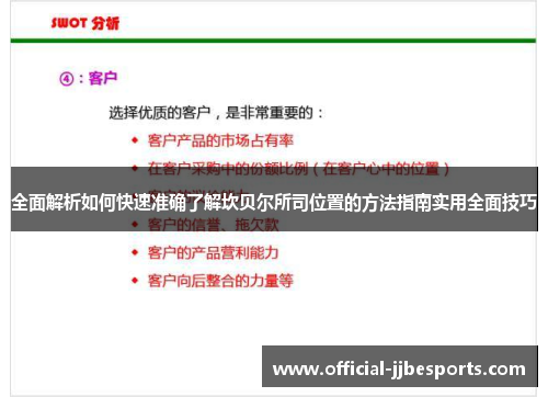 全面解析如何快速准确了解坎贝尔所司位置的方法指南实用全面技巧
